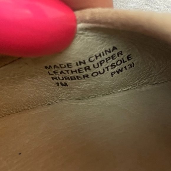 MICHAEL KORS Carissa Toe Cap Flat Rose Pointed - Picture 9 of 9